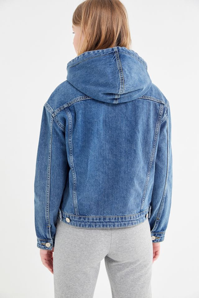 Veste de camionneur en denim à capuchon Leon BDG #2