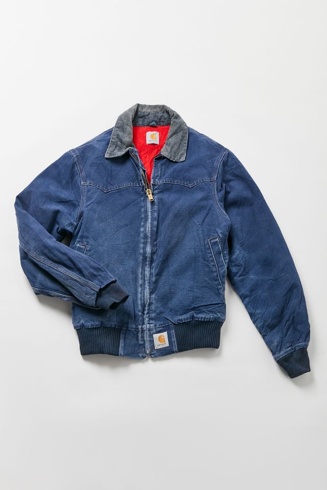 Vintage Carhartt Denim Bomber Jacket | Urban Outfitters