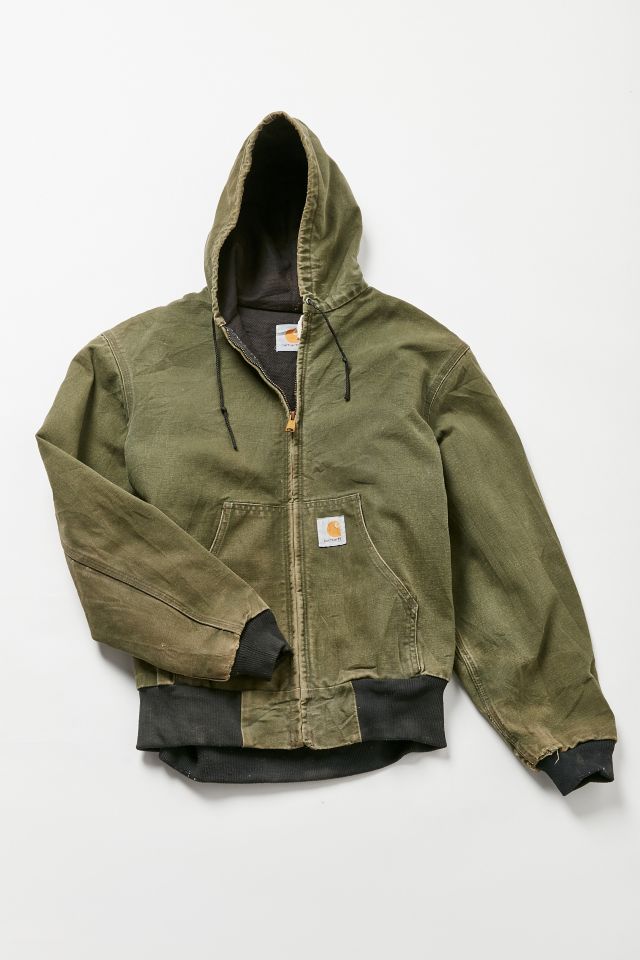 Carhartt hooded bomber jacket sale