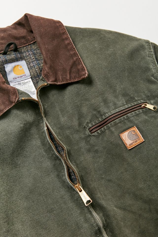 Vintage Carhartt Olive Oversized Barn Jacket #1