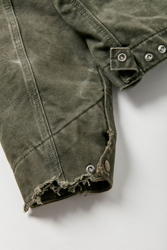 Vintage Carhartt Olive Oversized Barn Jacket #3