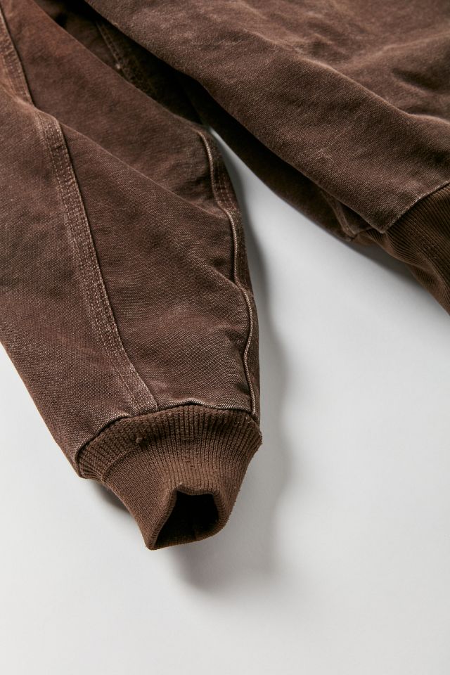 Vintage Carhartt Brown Hooded Jacket #3