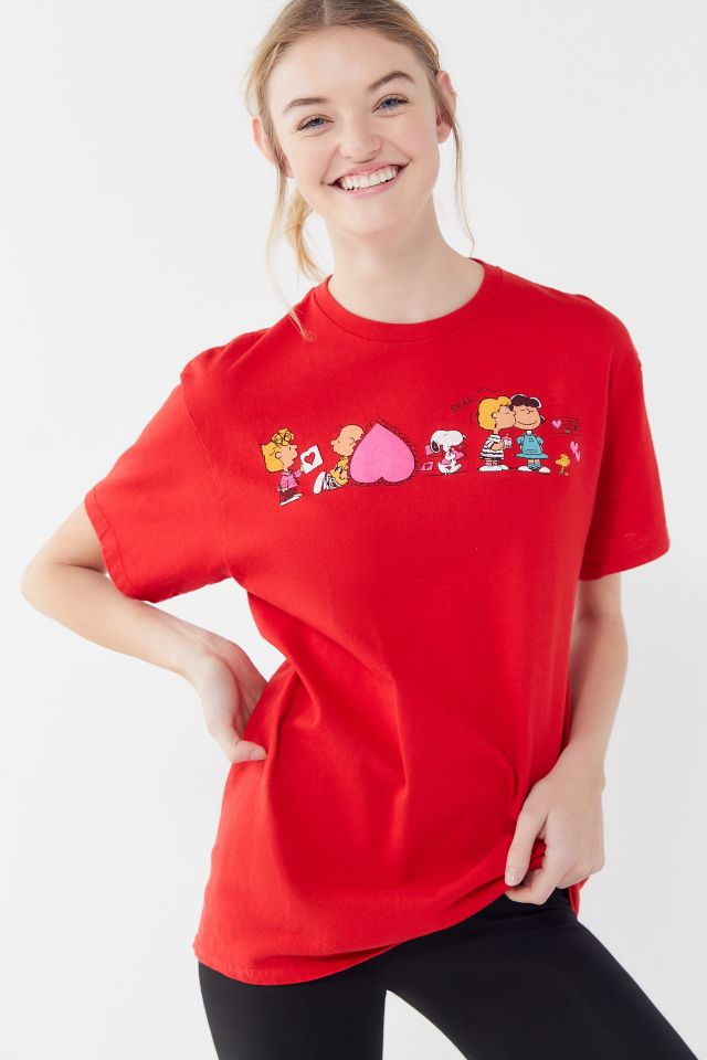 Junk Food Peanuts Valentine Tee | Urban Outfitters