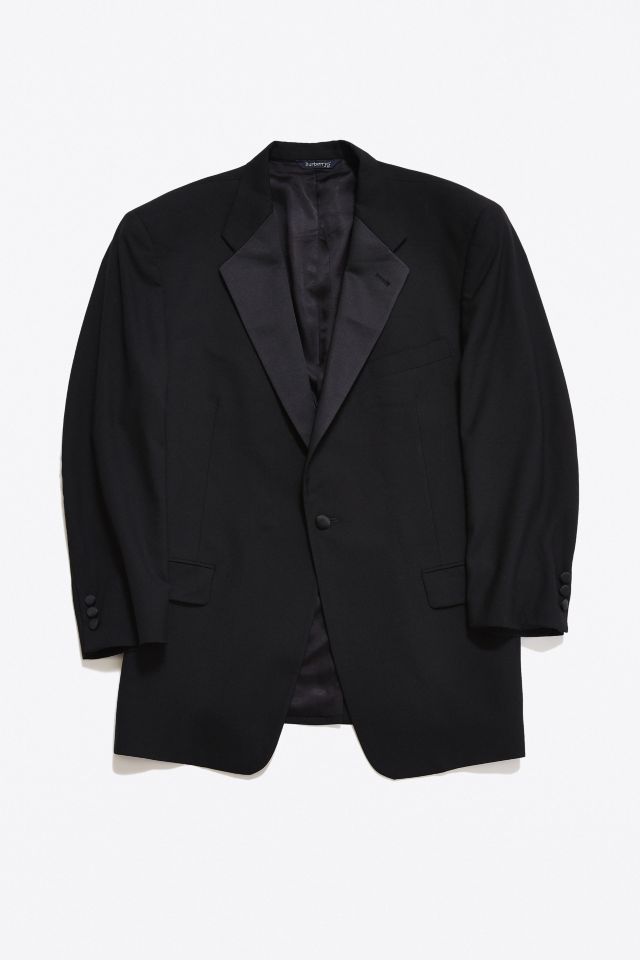 Burberry white tuxedo jacket on sale