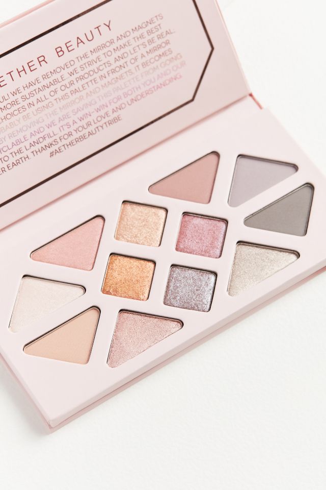 Aether Beauty Rose Quartz Crystal Gemstone Eyeshadow Palette #1