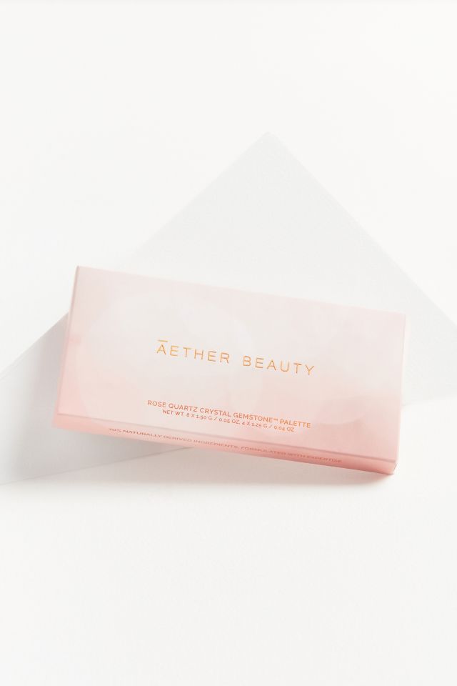 Aether Beauty Rose Quartz Crystal Gemstone Eyeshadow Palette #3