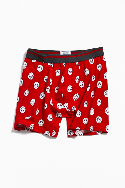 Friday The 13th Jason Mask Boxer Brief | Urban Outfitters