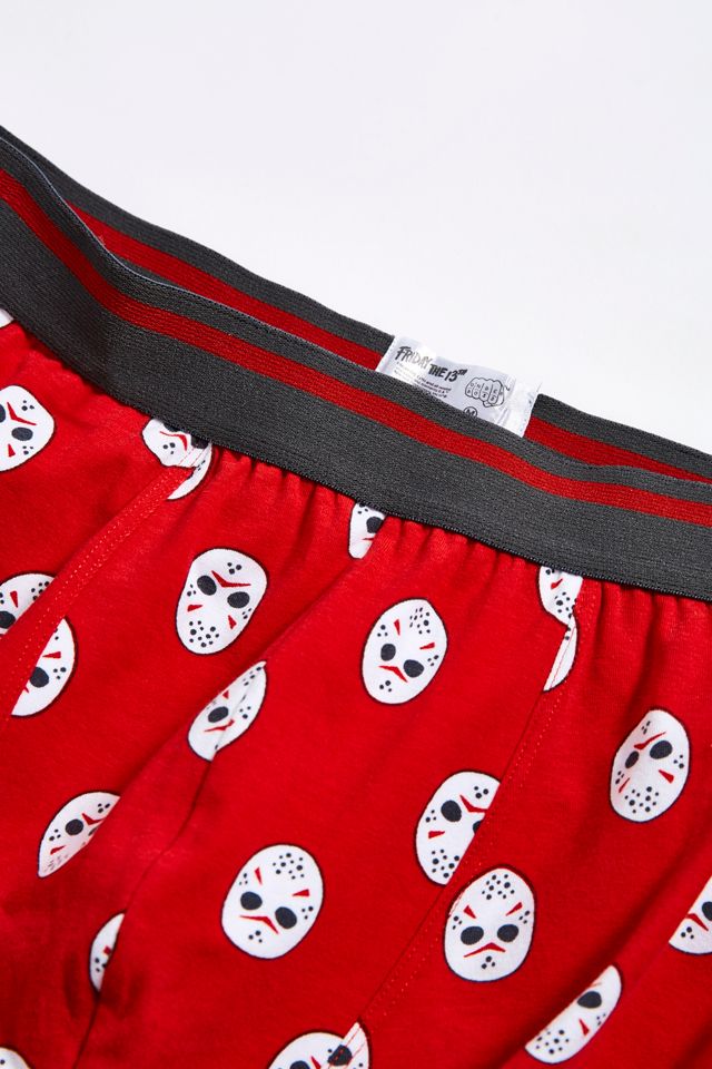 Friday The 13th Jason Mask Boxer Brief | Urban Outfitters