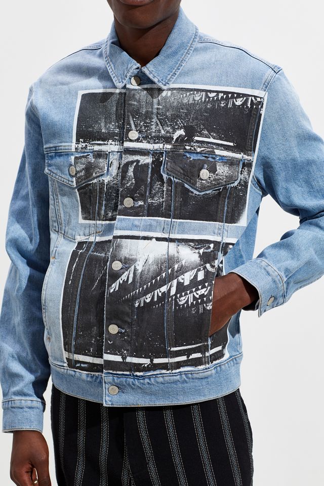 Calvin Klein X Andy Warhol Rodeo Denim Trucker Jacket | Urban