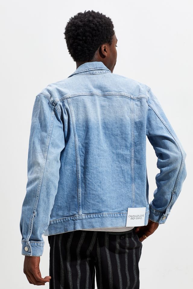 Calvin Klein X Andy Warhol Rodeo Denim Trucker Jacket | Urban