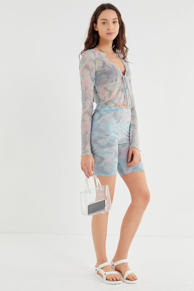 UO Tie-Dye Mesh Bike Short #2