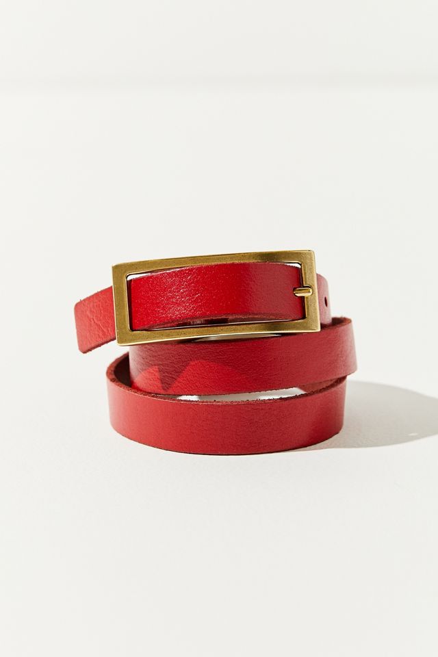 Thin Leather Belt #1