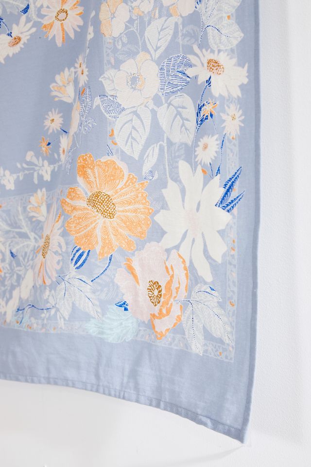 Kimset Folk Floral Tapestry #3
