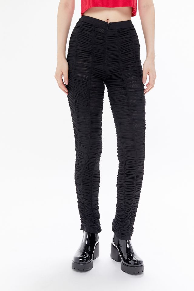 I.AM.GIA Ophelia Sheer Ruched High-Rise Pant #2