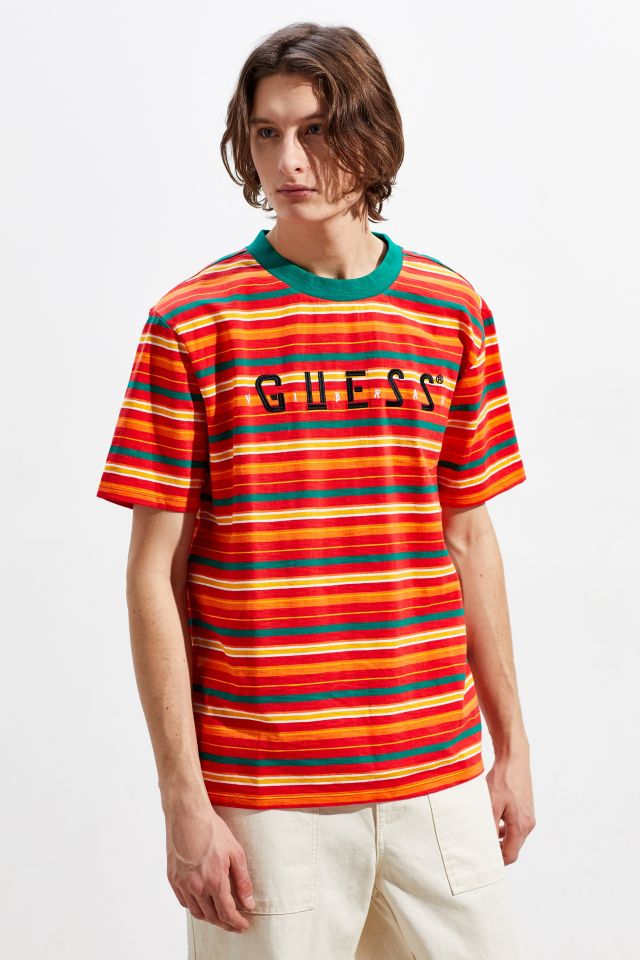 sigte planer Observatory GUESS X J Balvin Vibras Tour Stripe Tee | Urban Outfitters