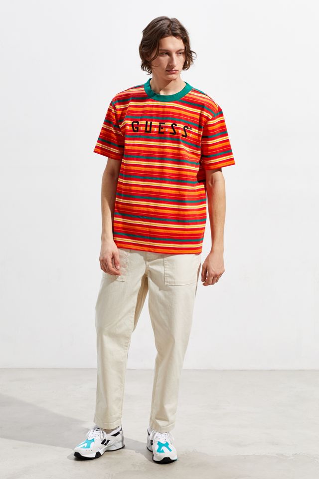 GUESS X J Balvin Vibras Tour Stripe Tee | Urban Outfitters