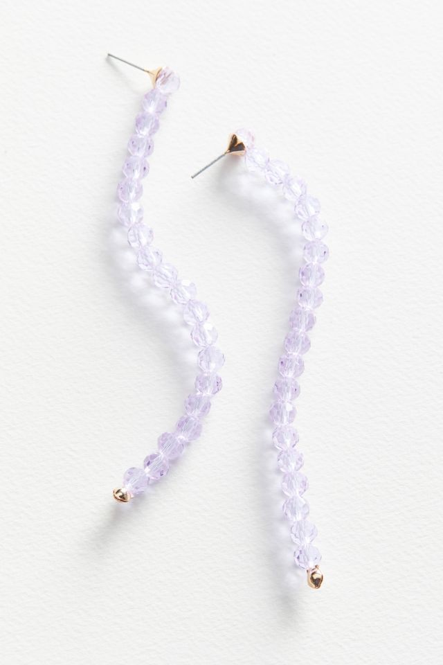 Crystal Beaded Drop Earring #2