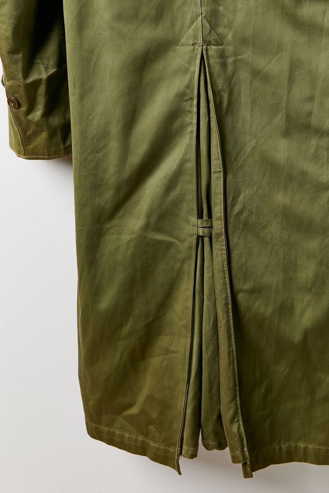 Vintage Moss Trench Coat #3