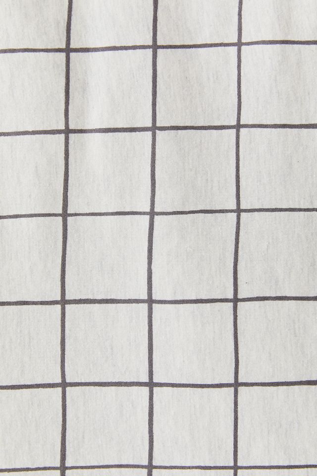 Ryanne Grid Jersey Duvet Cover #4