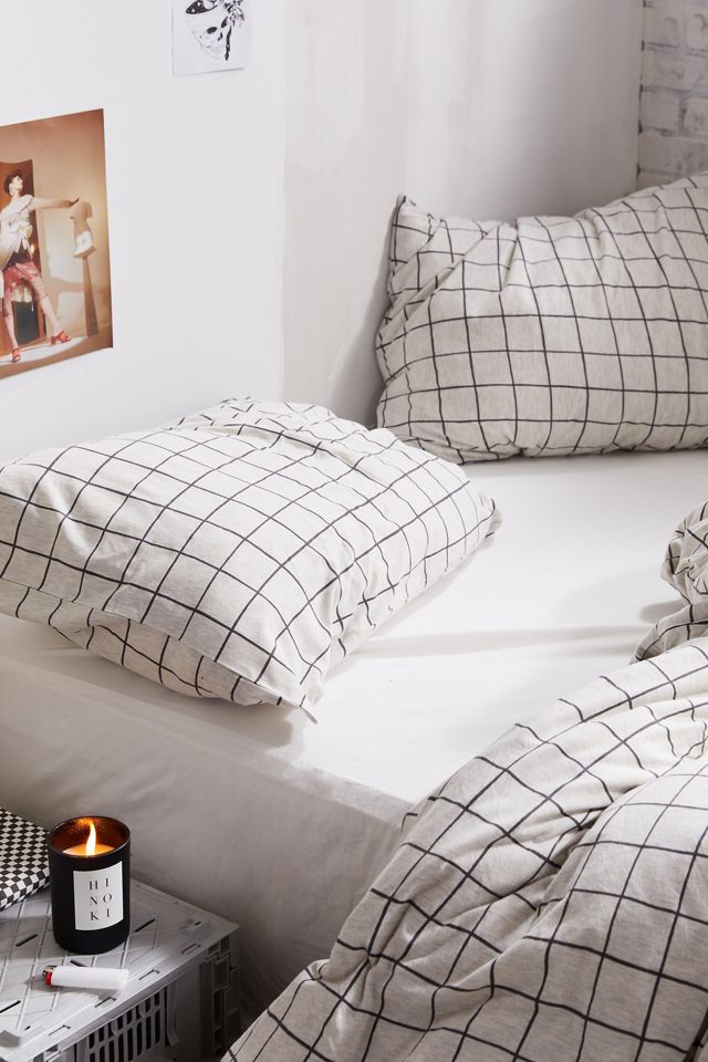 Ryanne Grid Jersey Pillowcase Set #2