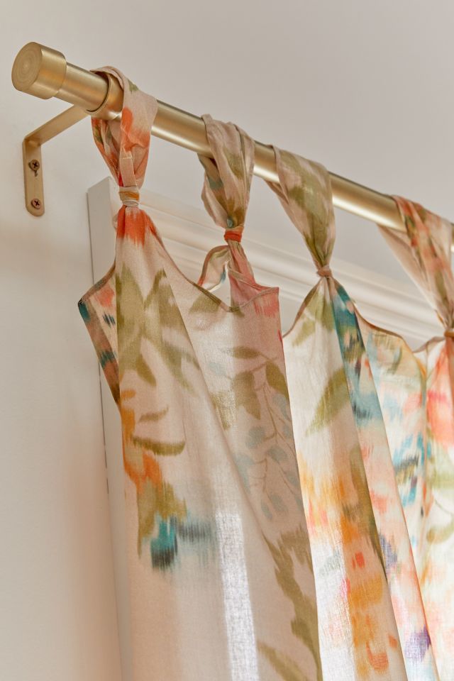 Rideau de fenêtre noué Mandee Chintz #3