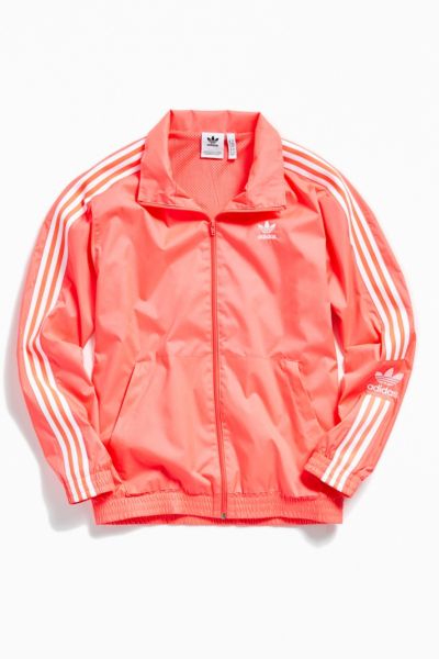 Adidas originals locked up logo track jacket in red sale