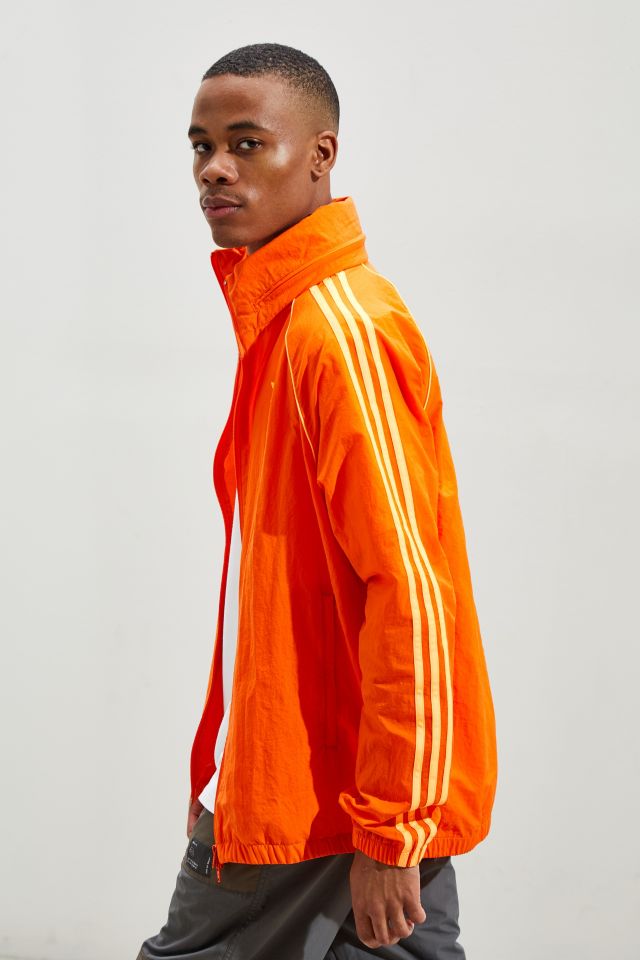 Adidas sst track jacket on sale orange