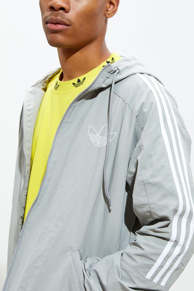 Adidas originals outline lightweight windbreaker jacket best sale