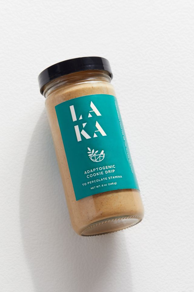 LAKA Living Adaptogenic Cookie Drip Cashew Butter #1