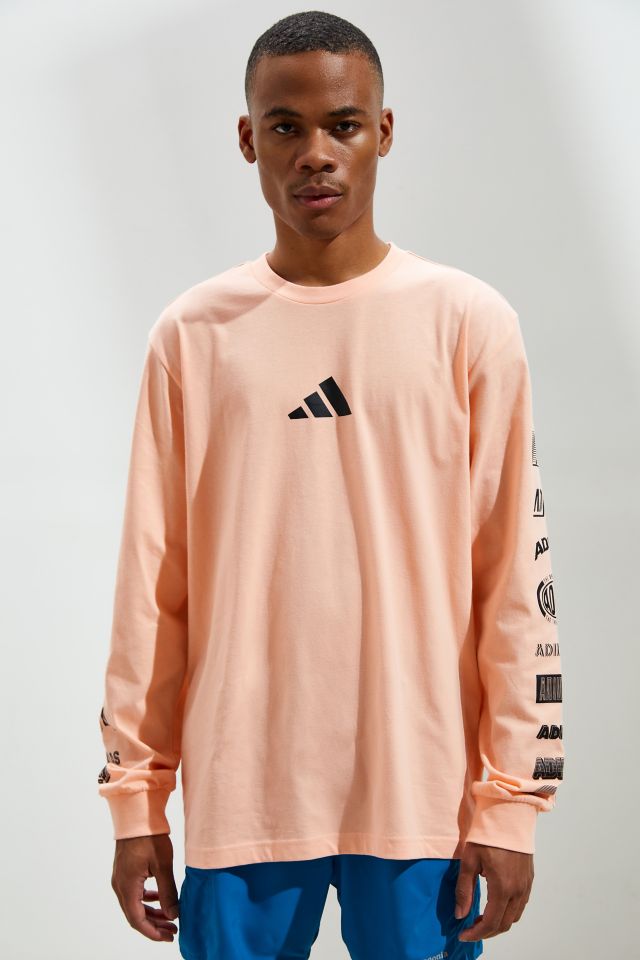adidas Trefoil Print Long Sleeve Tee  #1