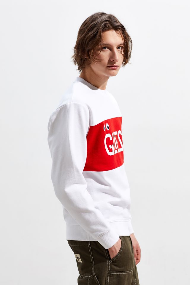 GUESS X J Balvin Vibras Stencil Logo Crew Neck Sweatshirt #3