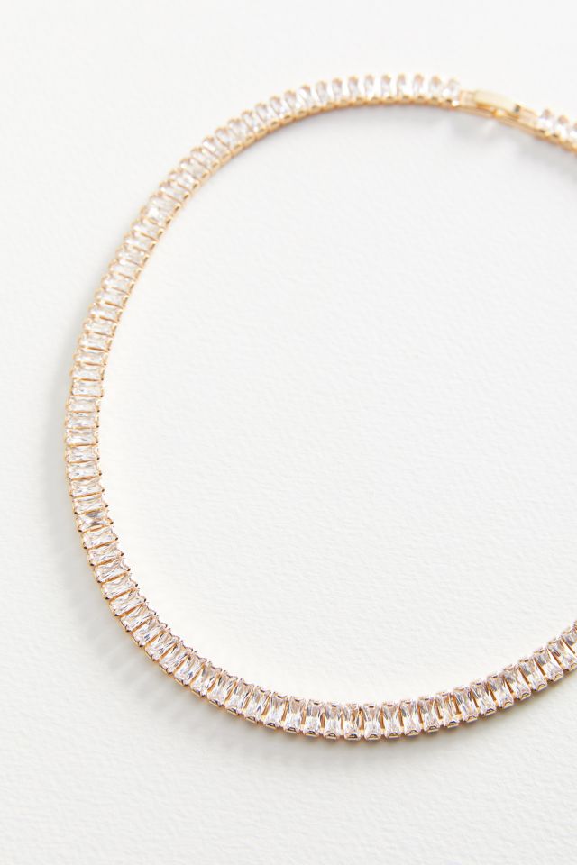 Collier plastron à zircons cubiques Ariana #2