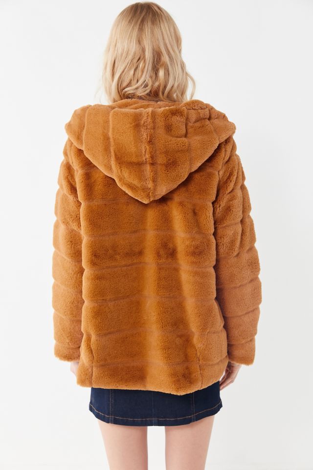 Apparis Goldie Faux Fur Hooded Coat #2