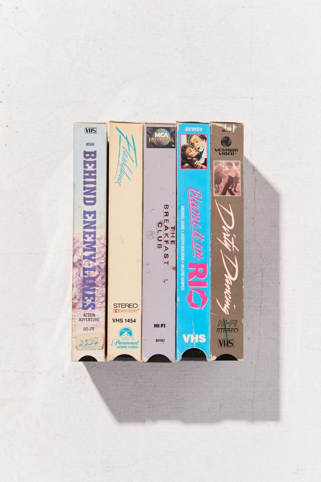 Studiohouse Designs Assorted ‘80s Romance VHS Tape - Set Of 5 #2