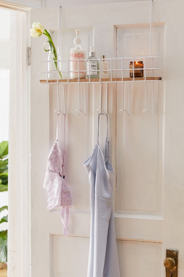 Devon Over-The-Door Multi-Hook Shelf