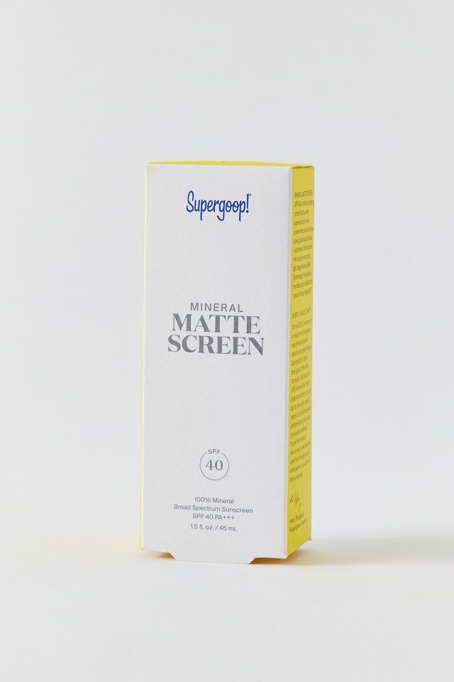 Supergoop! Smooth And Poreless 100% Mineral Matte Screen #1