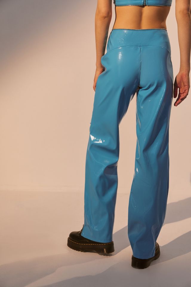 I.AM.GIA Isla Patent Zip-Front Pant #3
