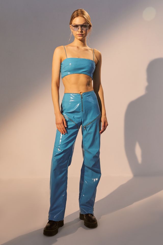 I.AM.GIA Isla Patent Cropped Top #3