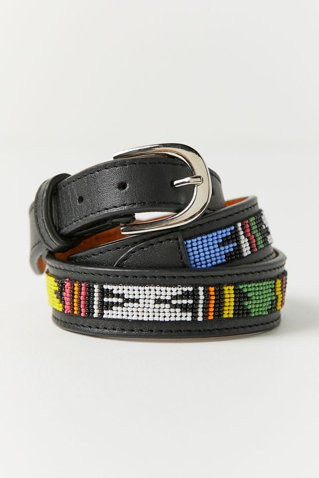 Cassidy Beaded Western Belt #1