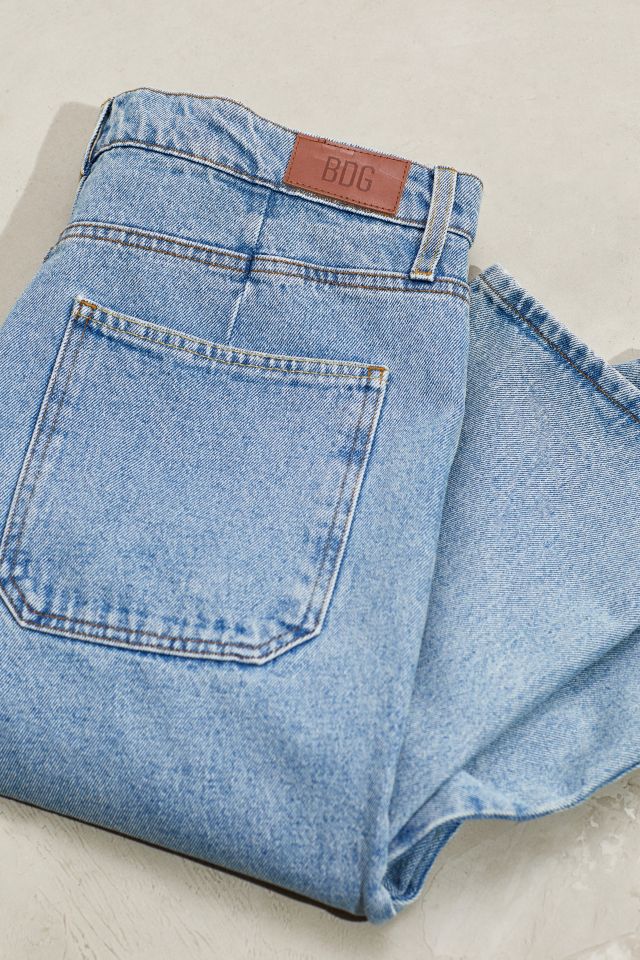 Jean BDG Coupe Vintage Noeud Délavé #2