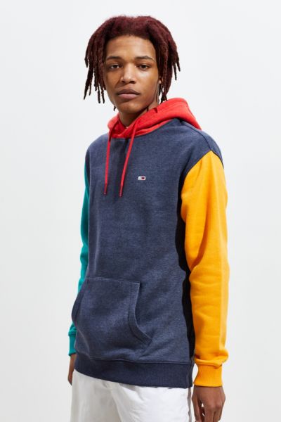 tommy jeans colorblock sweatshirt