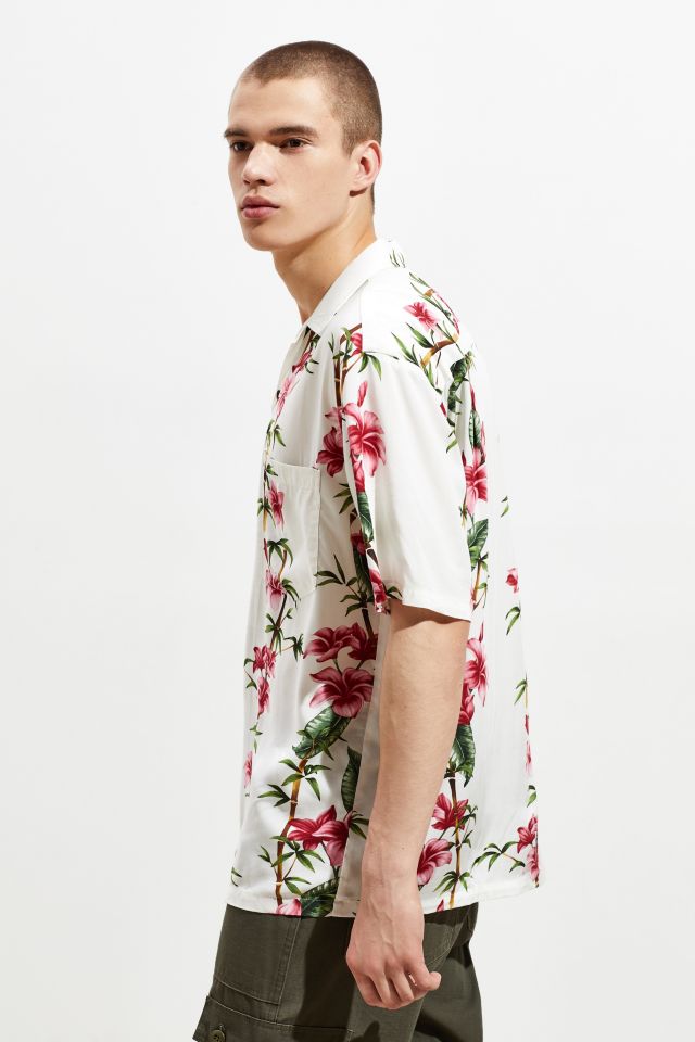 RJC Hawaii Aloha Rayon Short Sleeve Button-Down Shirt #2