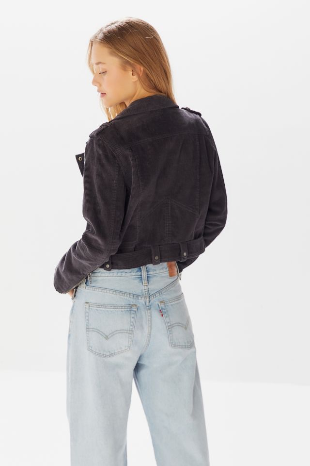BLANKNYC Twilight Zone Corduroy Moto Jacket #1