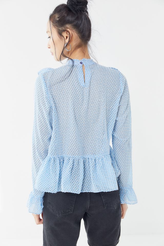 Sister Jane Fairwater Chiffon Ruffle Top #2