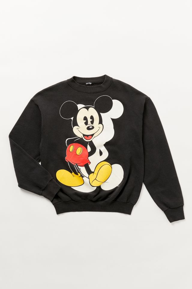 Vintage Mickey Mouse Crew-Neck Sweatshirt | Urban Outfitters Canada