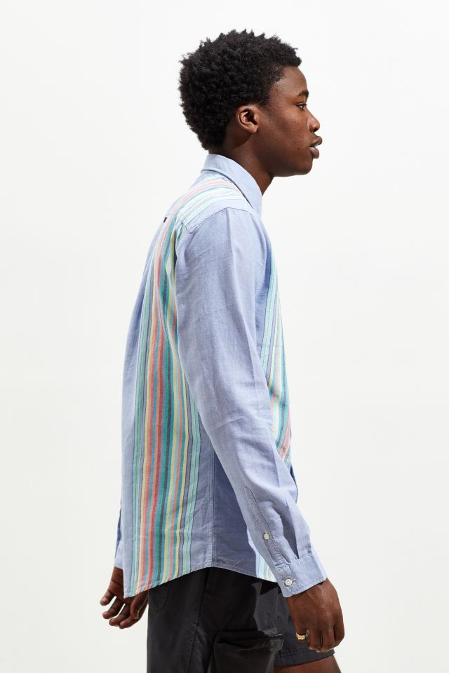 Tommy Jeans Engineered Stripe Button-Down Shirt  #3
