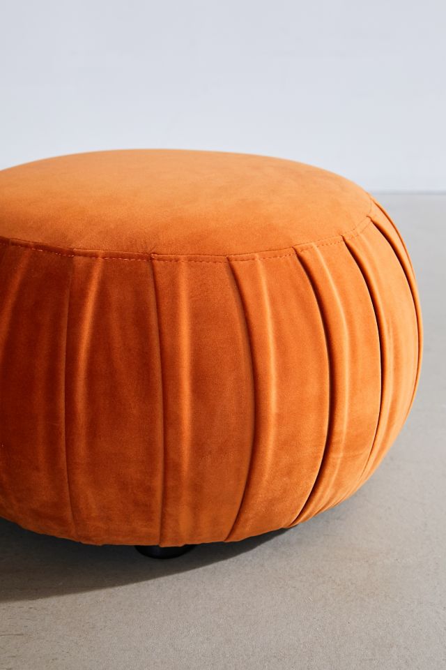 Camila Velvet Ottoman #3