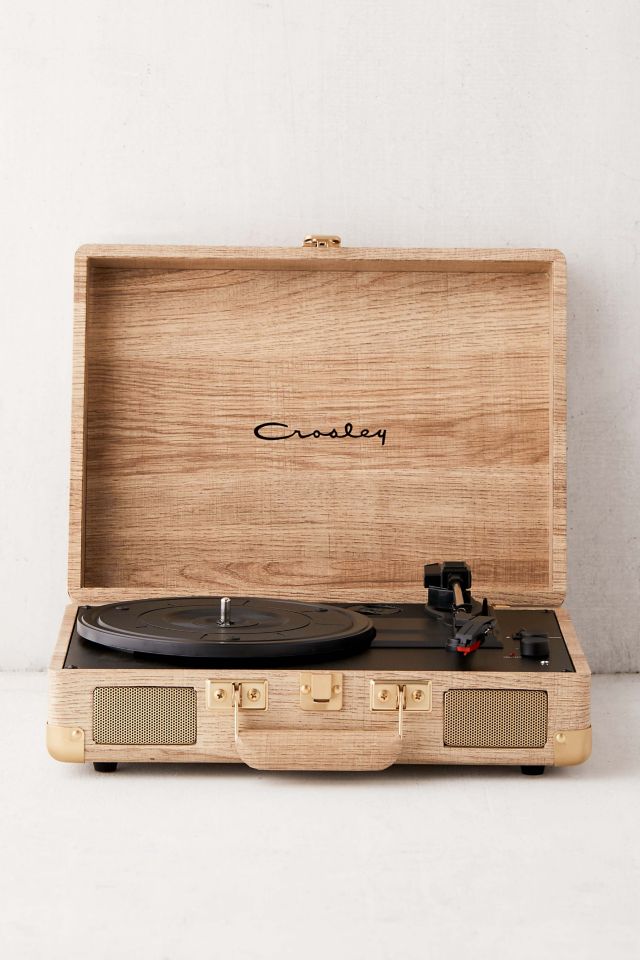 Crosley UO Exclusive Wood Cruiser Bluetooth Record Player | Urban