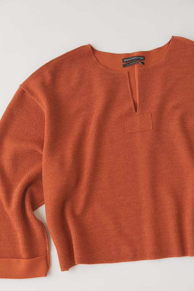 UO Jax Inside Out Notch Neck Top #4