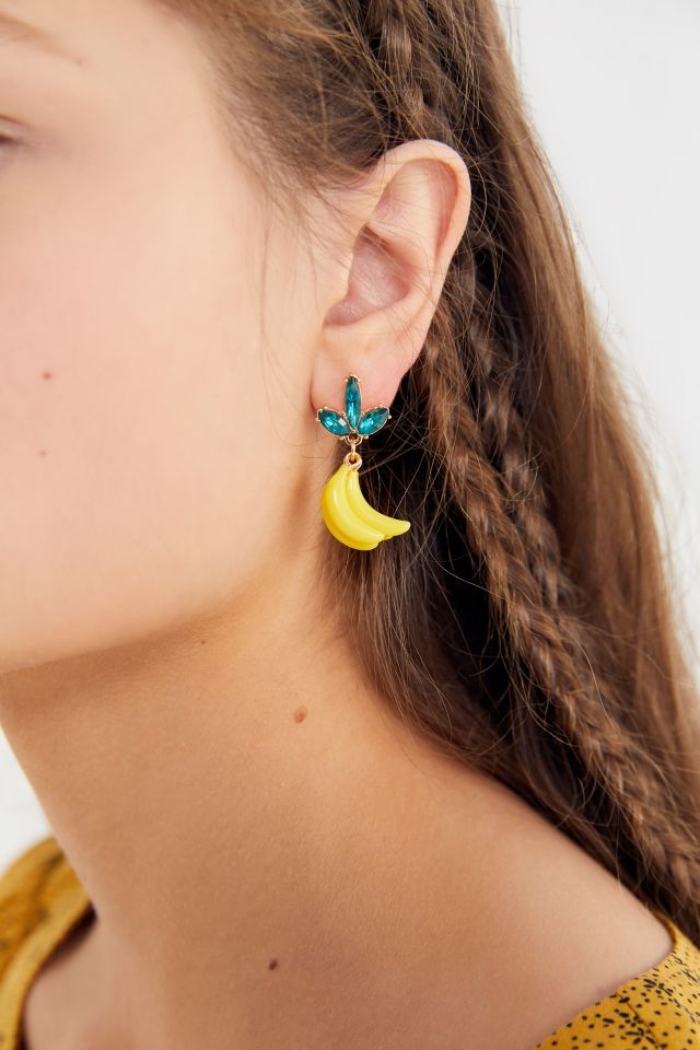 Banana Statement Earring #1